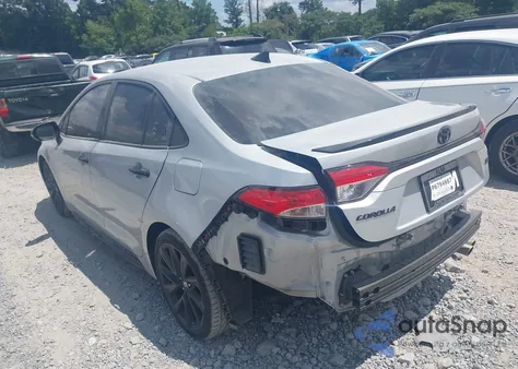 2022 Toyota Corolla Se Nightshade Edition from USA, damaged, VIN 5YFS4MCE1NP121810